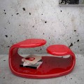Modern design Solid Surface coffee table Baizò made in Italy