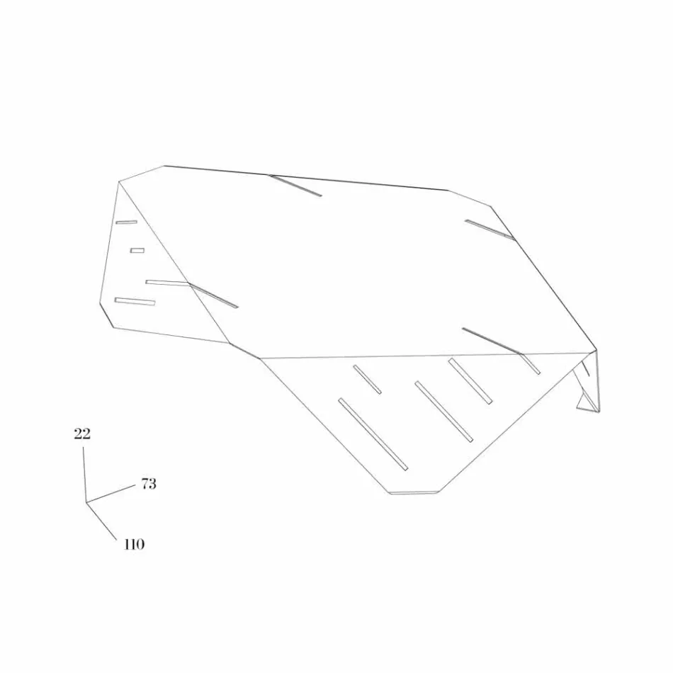 Coffee Table Design Origamo Mabele Viadurini