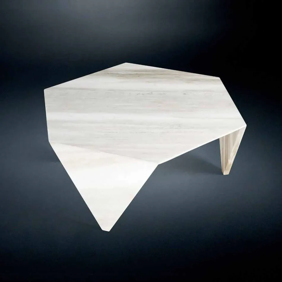 Fully Marble Side Table Ruche Viadurini