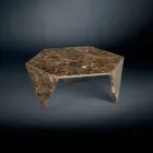 Fully Marble Side Table Ruche Viadurini