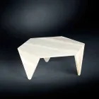 Fully Marble Side Table Ruche Viadurini