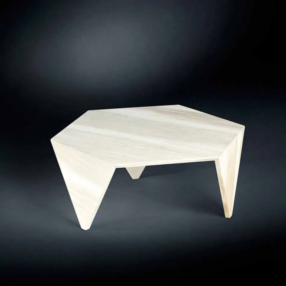 Fully Marble Side Table Ruche Viadurini
