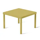 Stackable Garden Coffee Table in Galvanized Steel Made in Italy - Aberdeen Viadurini