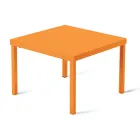 Stackable Garden Coffee Table in Galvanized Steel Made in Italy - Aberdeen Viadurini