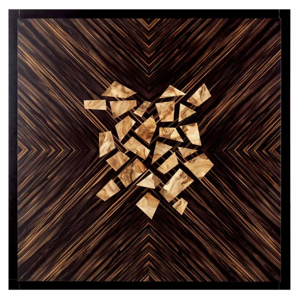 Grilli Zarafa modern design solid wood coffee table made in Italy Viadurini