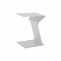 Side Table for Sofa for Outdoor in White or Anthracite Aluminium - Deniz