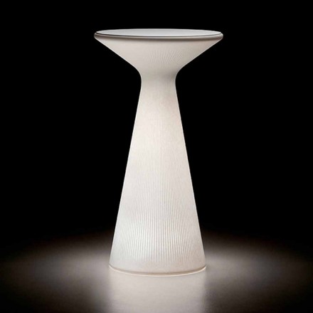 Bright Outdoor Coffee Table with Round Top in HPL Made in Italy - Desmond Viadurini