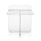 Modern Plexiglass Lounge Coffee Table Made in Italy - Ariel Viadurini