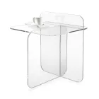 Modern Plexiglass Lounge Coffee Table Made in Italy - Ariel Viadurini