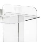 Modern Plexiglass Lounge Coffee Table Made in Italy - Ariel Viadurini