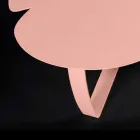 contemporary metal coffee table laser cut flower shape Andy Viadurini