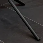 Round Coffee Table for Lounge Metal and Ceramic Base Oapca - Shanghai Viadurini