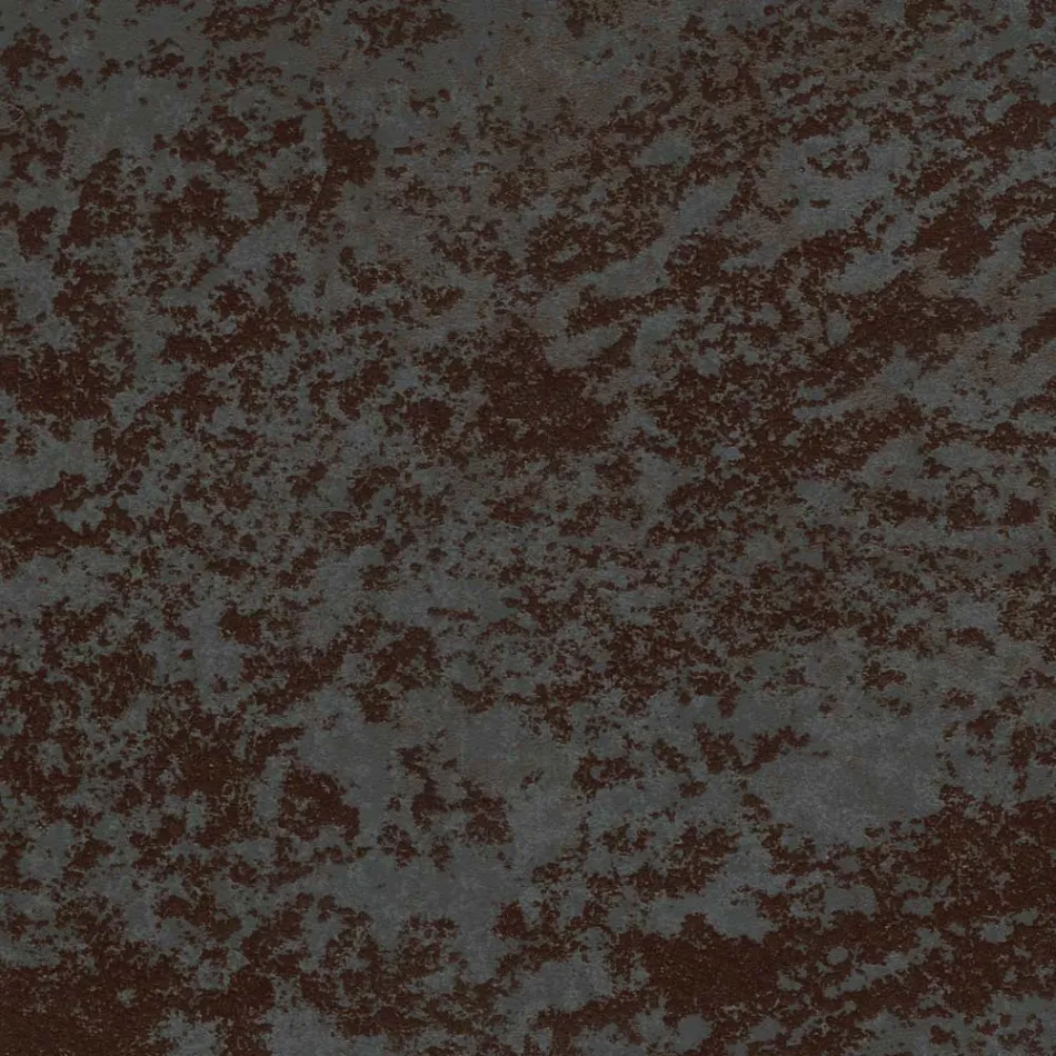 Round Coffee Table for Lounge Metal and Ceramic Base Oapca - Shanghai Viadurini