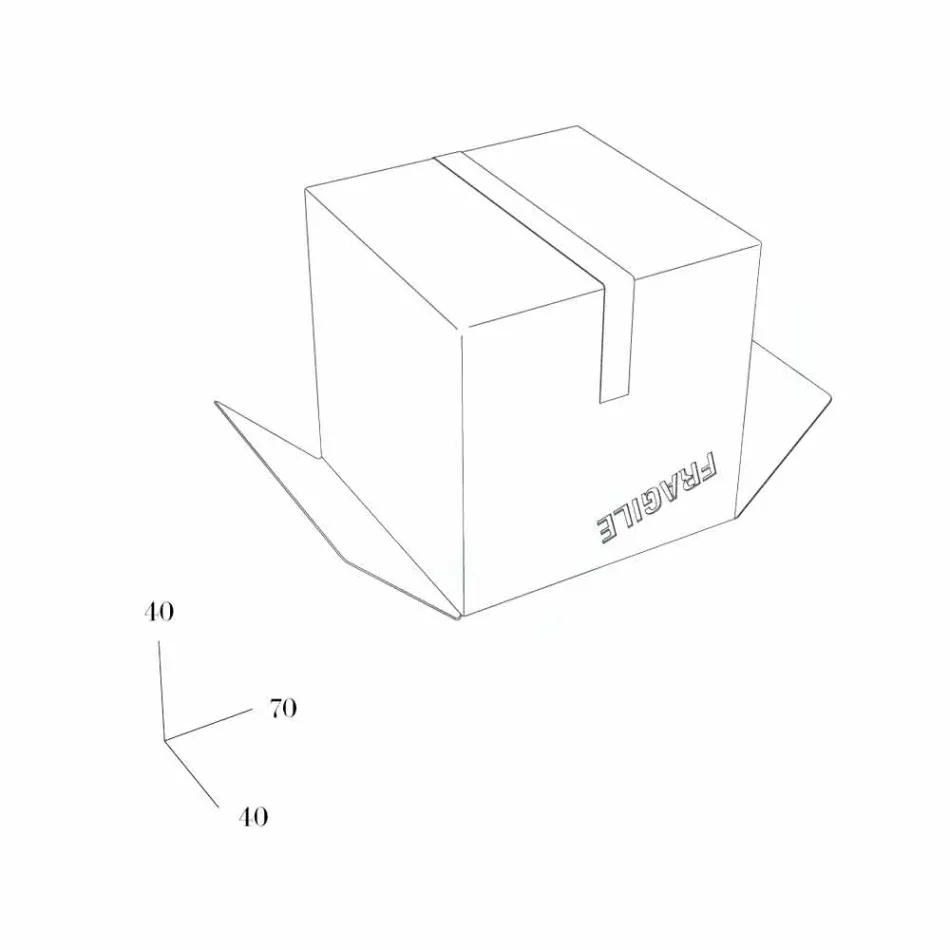 Porta-table Magazines Fragile Mabele Viadurini