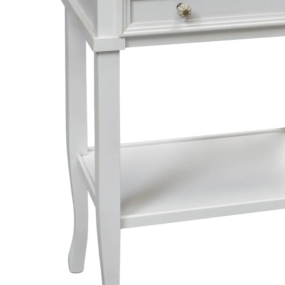 Telephone table with 3 drawers and shelf Made in Italy - Culsu Viadurini