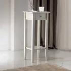 Square Coffee Table with Square Shelf in Different Heights Made in Italy - Apus Viadurini