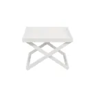 Square Aluminium Outdoor Coffee Table with Removable Tray - Vander Viadurini