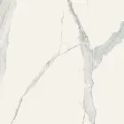 Saarinen Tulip Round Coffee Table H 41 cm in Florim Statuario Matte Ceramic - Scarlet Viadurini