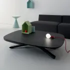 Convertible Extendable Coffee Table in Metal and Ceramic - Gioacco Viadurini