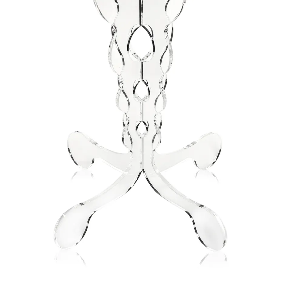 Red round side table 36 cm Janis, modern design, made in Italy Viadurini