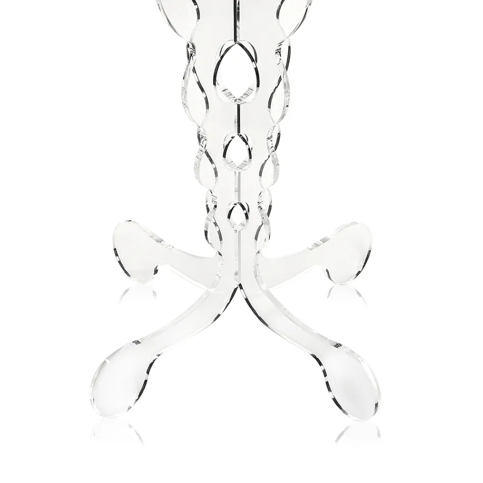 Red round coffee table 50 cm Janis, modern design, made in Italy Viadurini