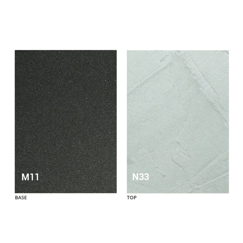 Transformable Coffee Table with Wooden Top and Metal Base Made in Italy - Peach Viadurini