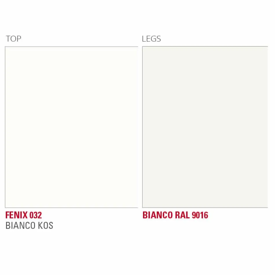 Transformable Lounge Coffee Table in Fenix and Metal Made in Italy - Chiano Viadurini