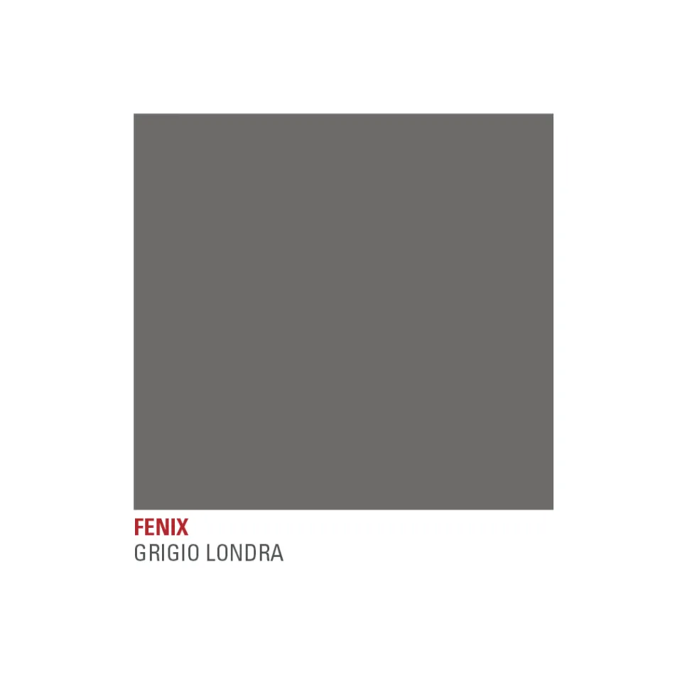 Transformable Lounge Coffee Table in Fenix and Metal Made in Italy - Chiano Viadurini