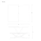 Transformable Coffee Table in Wooden Dining Table Made in Italy - Aikido Viadurini