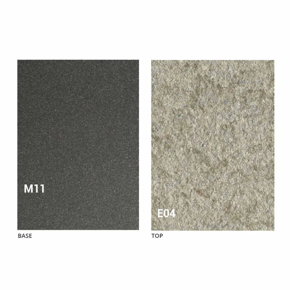 Modern Transformable Coffee Table with Malta Effect Top Made in Italy - Patroclus Viadurini