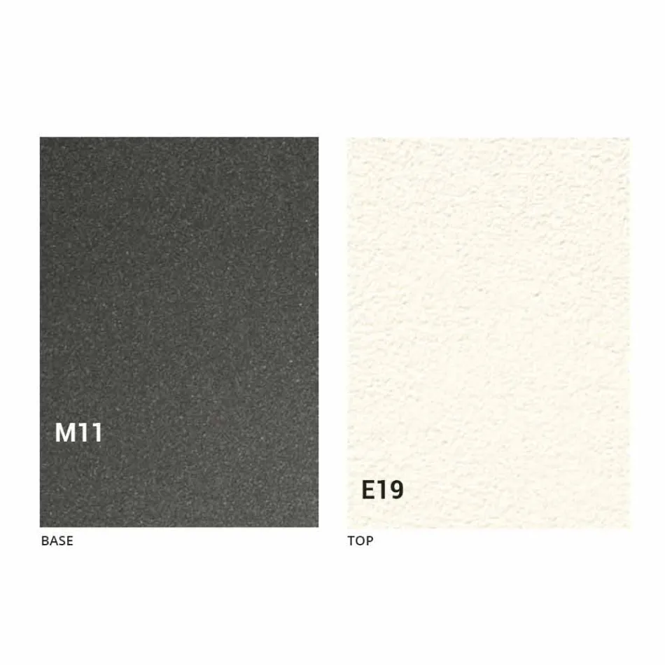 Modern Transformable Coffee Table with Malta Effect Top Made in Italy - Patroclus Viadurini