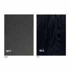 Modern Transformable Coffee Table in Graphite Metal and Wood Top - Sistocle Viadurini