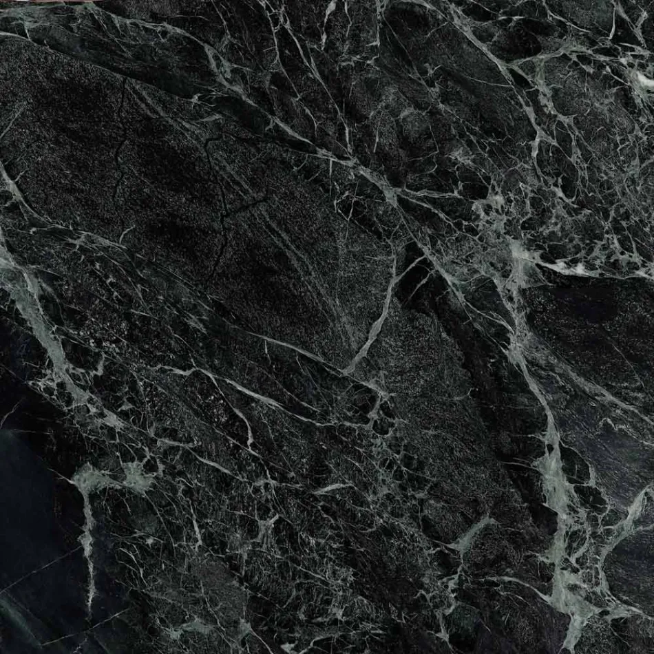 Tulip Coffee Table Eero Saarinen H 39 with Round Top in Green Alpi Marble Viadurini