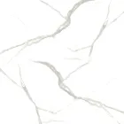 Tulip Coffee Table Eero Saarinen H 41 in Calacatta Michelangelo Ceramic Viadurini