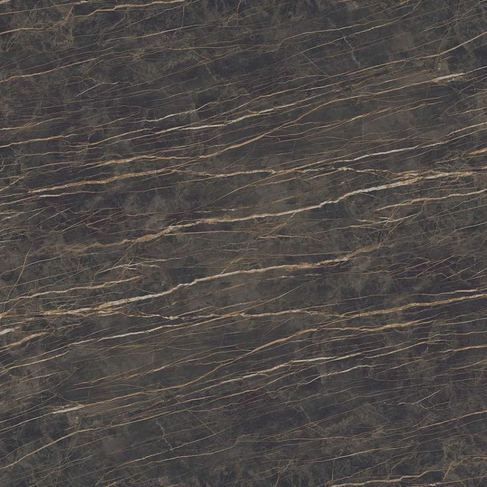 Tulip Coffee Table Eero Saarinen H 41 in Noir Desire Made in Italy Ceramic - Scarlet Viadurini