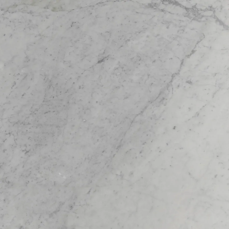 Tulip Saarinen H 41 Oval Coffee Table in Carrara Marble Made in Italy - Scarlet Viadurini