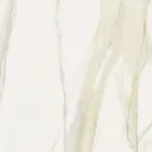 Saarinen Tulip Coffee Table H 52 cm in Florim Calacatta Gold Matt Ceramic - Scarlet Viadurini