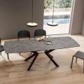 Extendable Barrel Table to 240 or 280 cm in HPL and Metal - Present