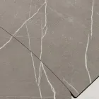 Extendable Barrel Table to 240 or 280 cm in HPL and Metal - Present Viadurini