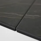 Extendable table to 276 cm in Noir Desir Ceramic Made in Italy - Equator Viadurini