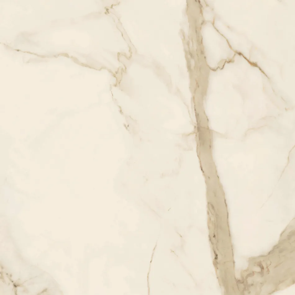 Extendable Table 3 m Glossy Ceramic Top Metal Legs - Papusca Viadurini