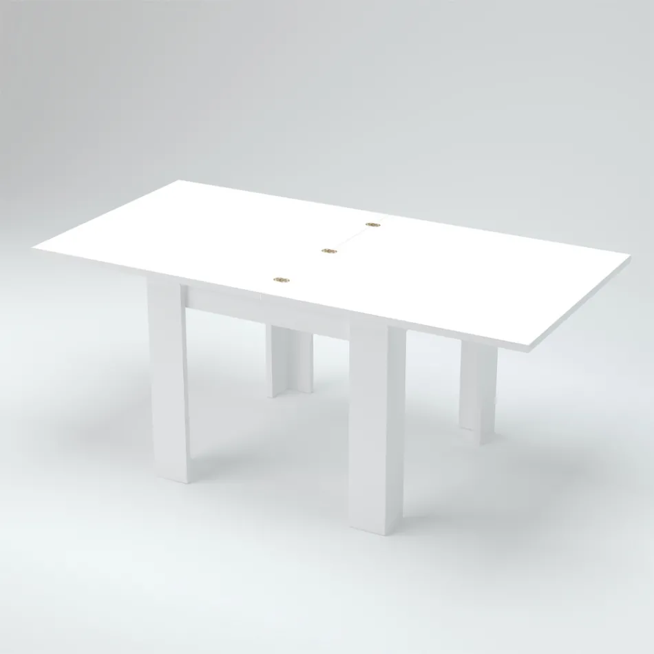 Sustainable Wood Extendable Table to 180 cm - Perro Viadurini