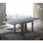 Sustainable Wood Extendable Table to 180 cm - Perro Viadurini