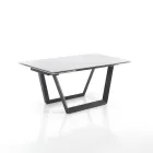 Extendable Table to 240 cm in Grey Steel - Bonito Viadurini