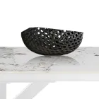 Extendable table to 240 cm in ceramic with polished onyx marble finish - Piedmont Viadurini