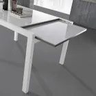 Extendable Table to 240 cm in Lacquered Wood Design Made in Italy - Jacobs Viadurini