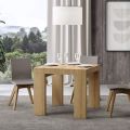 Extendable Table to 246 cm in Made in Italy Wooden Microparticles - Tree