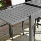 Extendable Table 270 cm Outdoor with Aluminium Frame - Sheet Viadurini