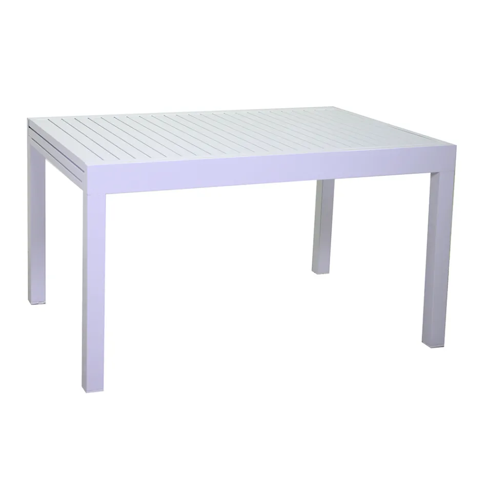 Extendable Table 270 cm Outdoor with Aluminium Frame - Sheet Viadurini