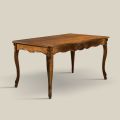 Extendable Table to 280 cm in Bassano Walnut Wood Made in Italy - Caligola